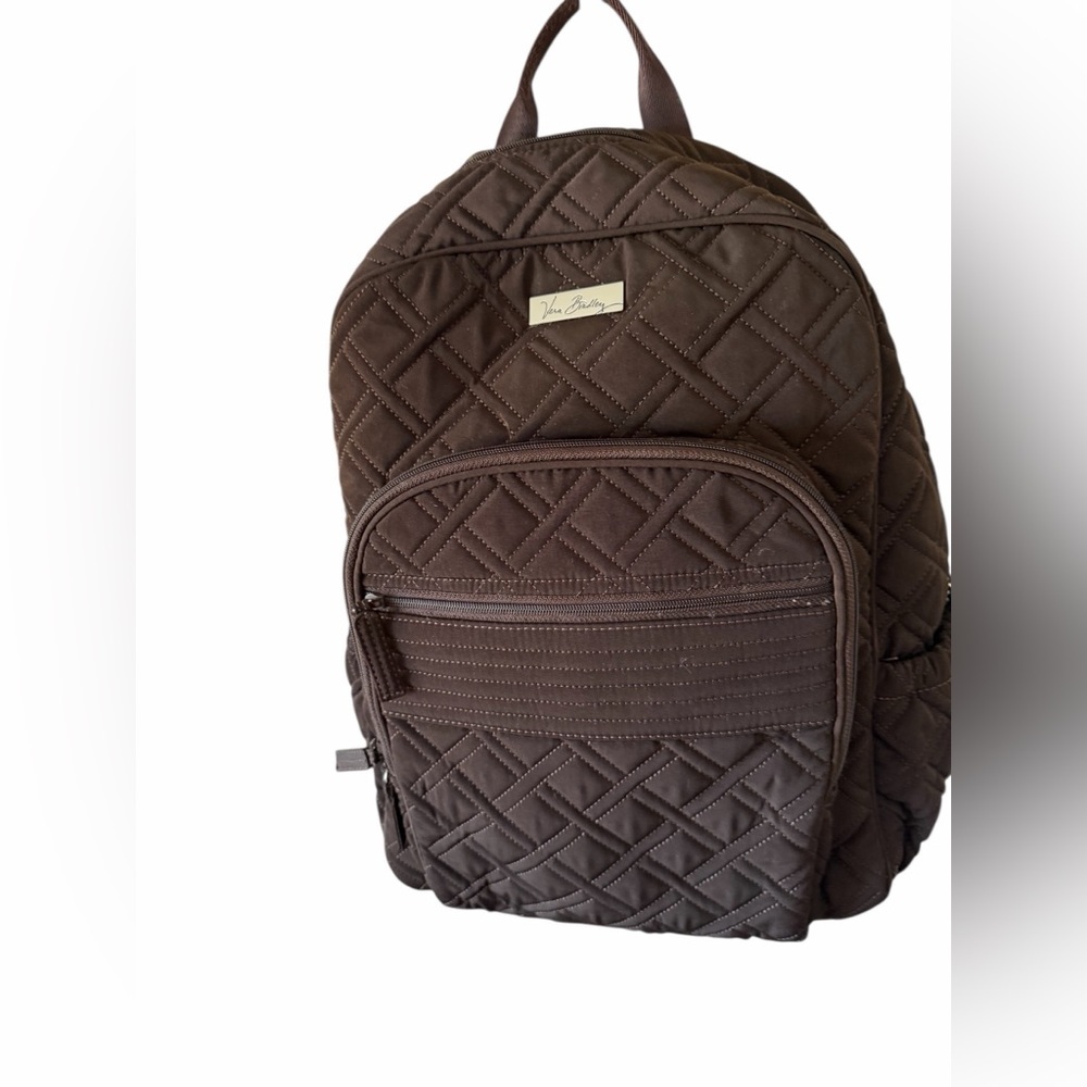 Vera bradley espresso brown campus backpack - Picture 10 of 13